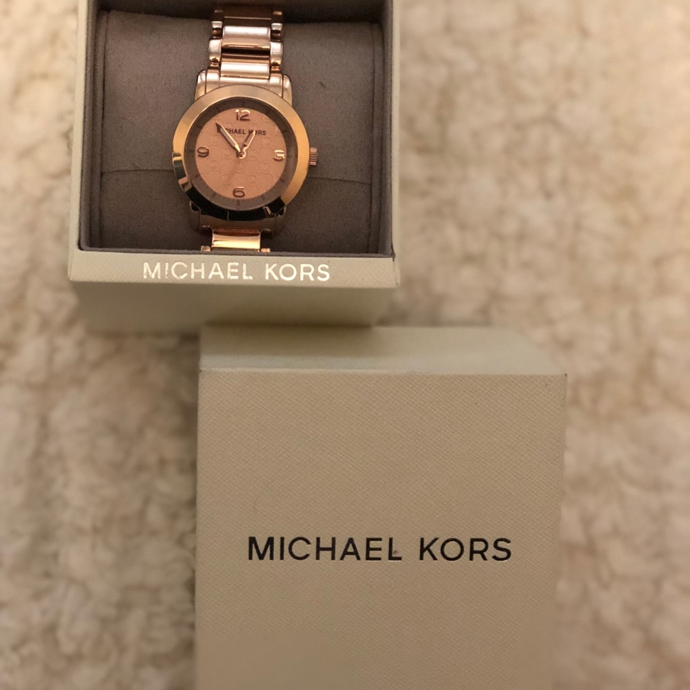 Michael Kors Rose Gold Watch